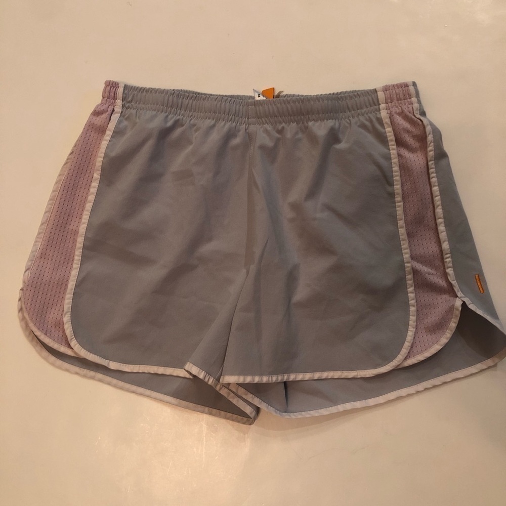 Lucy Athletic Shorts Gray Purple Xsmall